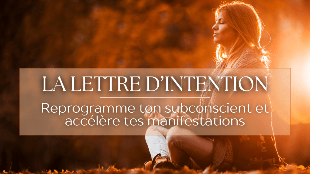 La lettre d&rsquo;intention pour accélérer ses&nbsp;manifestations